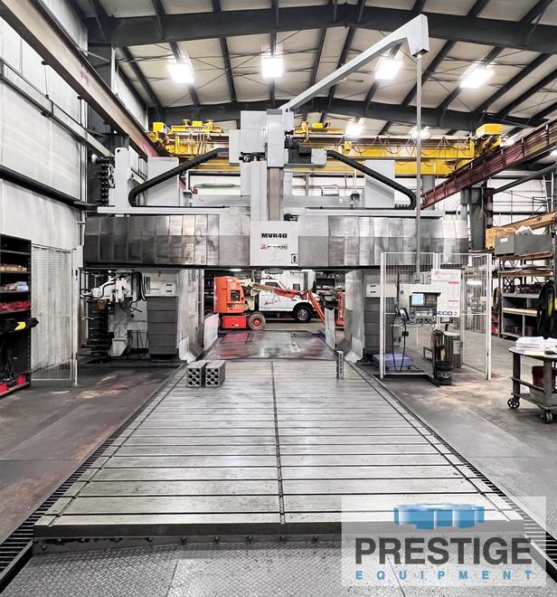 Mitsubishi MVR40, 5-Face, X-244", Y-165", Z-31", 147" B.C, 236" x 118" Tbl, 6,000 RPM, Fanuc 31i, 2014, #31496