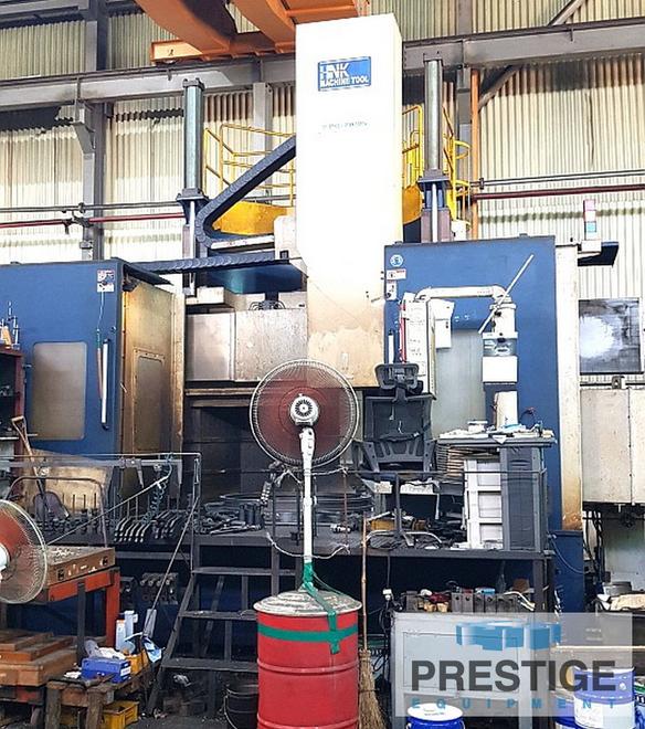 78" HNK VTC-2025, 12-ATC, Live Spindle, C-Axis, TSC, 98" Turning Dia., 78" Height, 75 HP, Fanuc 31i, 2013 #43921