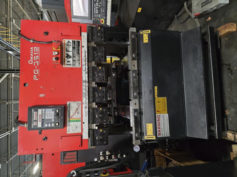 AMADA RGLD 3512, 38 Ton, 49.2” Max Bend Length, Amada LD Control, Year New: 1999
