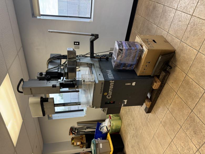 Current CT-300 CNC EDM Hole Driller with Electrode Changer