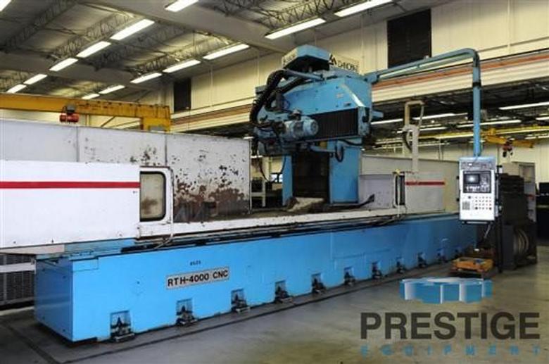 44" x 160" Danobat RTH-4000 CNC, Magnetic Chuck, Auxiliary Head, Dovetail Option, 40" UW, Siemens CNC, R#19980
