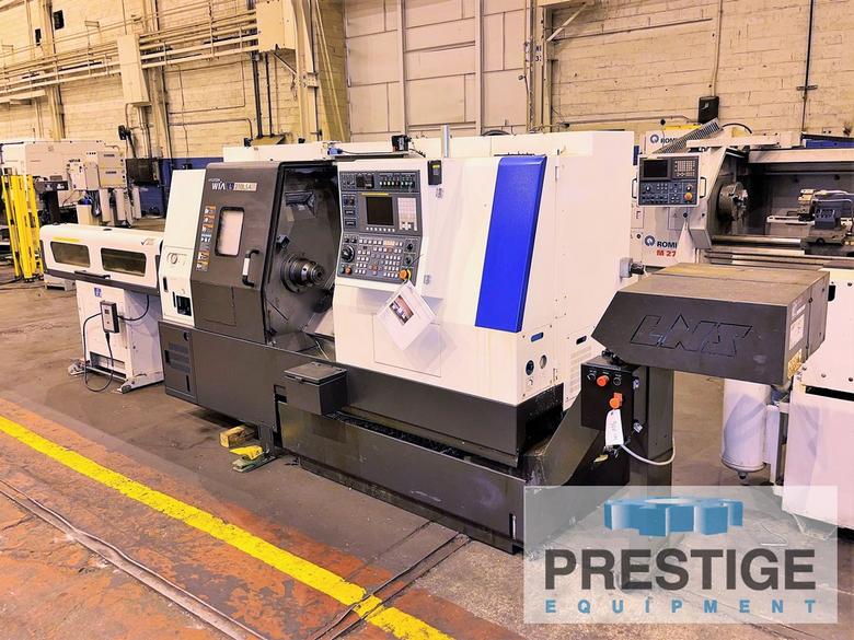 Hyundai Wia L210-LSA, 22" Swing, Sub-Spindle, 12-Pos. Turret, HP Cool, LNS Bar Feed, Fanuc i, 2013, #32280