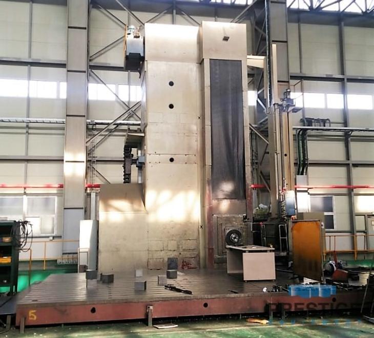 WMW BP-180P CNC, 7.08" Spdl, X-511", Y-196", Z-47", W-39", 2500 RPM, 157" x 157" R.Tab, Fanuc 18i-MB CNC, #30944