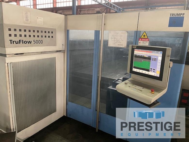 Trumpf Trulaser 3030 5000 Watt, 5' x 10',  Siemens 840D, Auto Pallet Changer, Chiller, Dust Collector, 2013, #43515