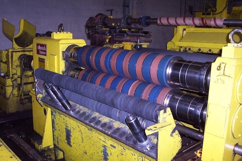 60" x .135" x 40,000Lb Stamco Loop Slitting Line