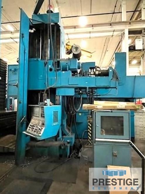 Giddings & Lewis MC-60, 120 ATC, X-96" Y-106", Z-48" 60" X 60" B-Axis Table w/Shuttle, 2500 RPM, '95 #43086