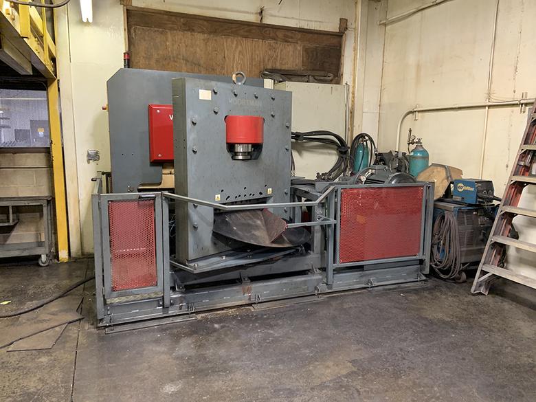 Voortman V500 CNC Punching & Shearing, 110 Ton Punching, 220 Ton Shearing, Marking, 2006, #30524