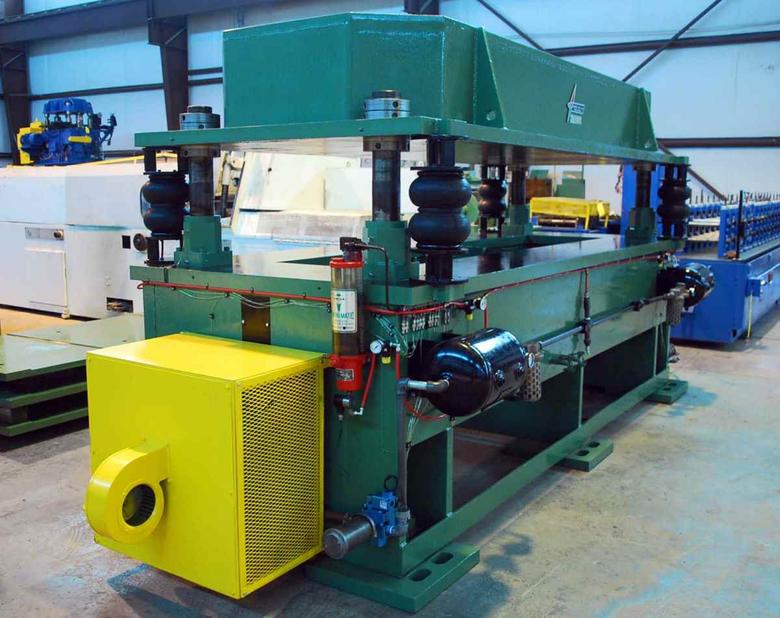 80 Ton x 2" ASC 4-Post Flying Cut Off Press
