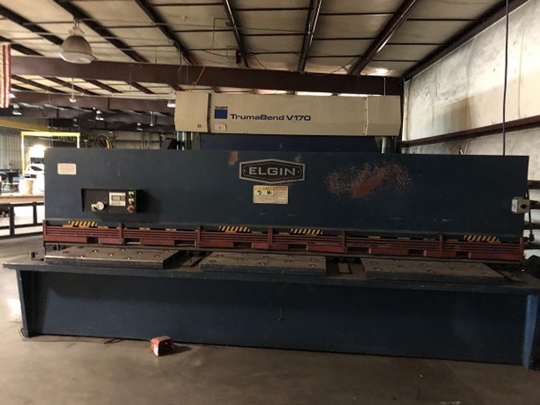 2006 Elgin 13' x 1/4" Hydraulic Shear