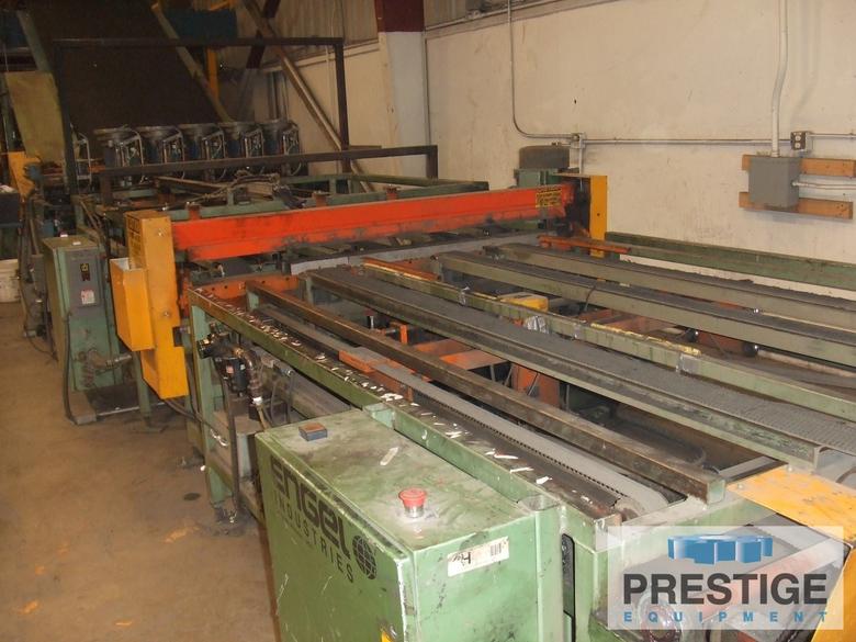 Engel Coil Duct Line, 616USii, 16 Ga., 6 Station, 48",60",72" Coil Stands, Roll Former,Beader, Notcher, 1997 #31941