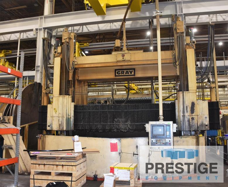 192" Gray Series 300, 2-Rams, 204" Swing, 120" Under Rail,  50 RPM, 175 Ton Wt.Cap, 100 HP, Fanuc 15T, #43144