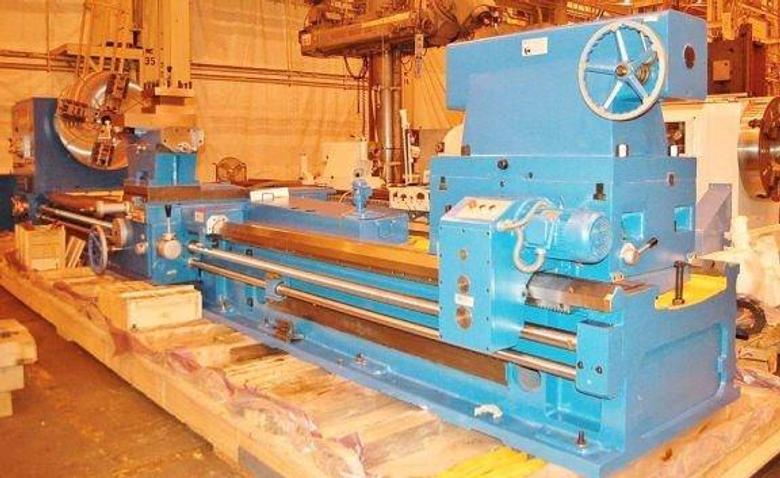 71" x 118" Tru-Turn,,55" Over C/S, 315 RPM, Steady Rests,  Inch/Metric Threading, 40 HP, BRAND NEW, #25029