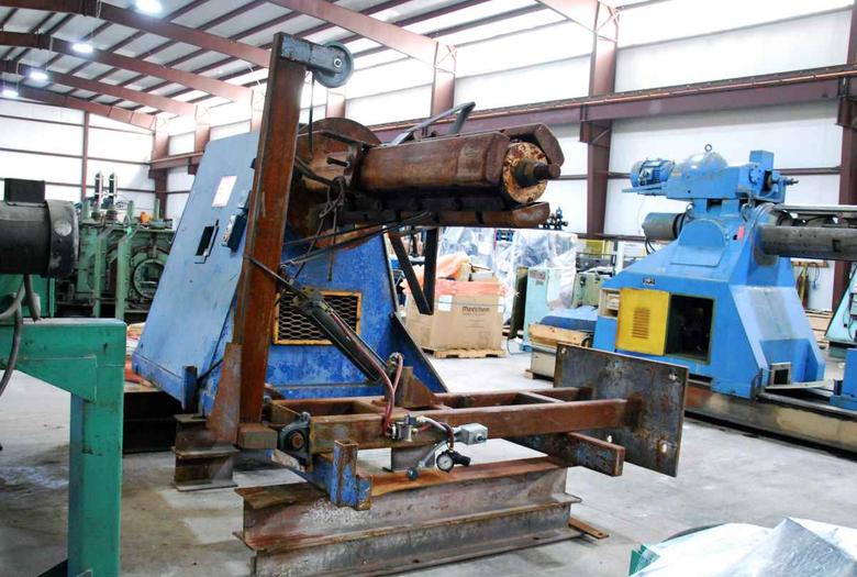 10,000 Lb. x 60" COE #CPR-100-60 Motorized Single Uncoiler