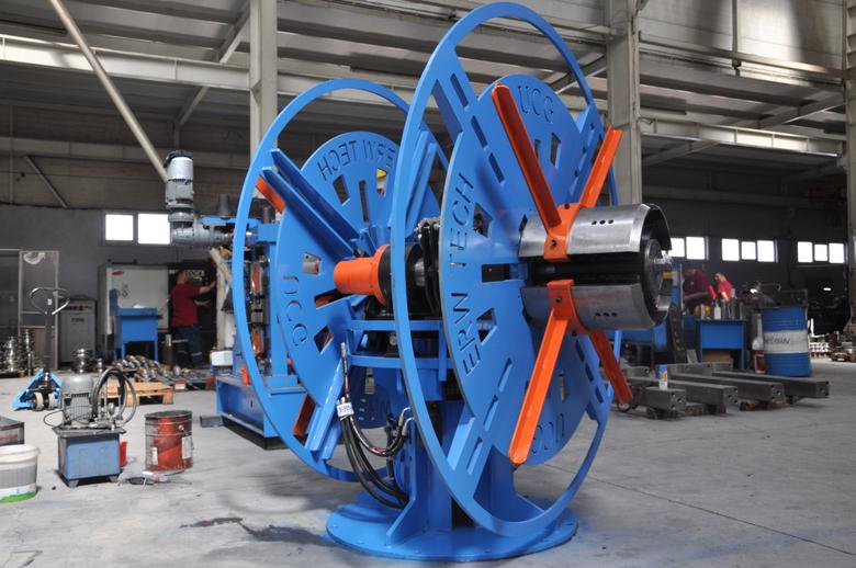 New 11,000 Lb. x 12″ ERWTech/UCG Double Uncoiler