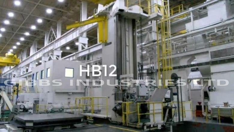 Ingersoll HB12 6 Axis Horizontal Boring Mill, X=531.5", Y=187", Z=39.4", W=39.4", V=78.8", B=360 Deg. Cont.