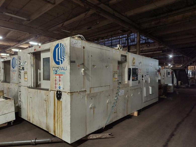Comau Smart Drive 700XL, 4-Axis Horizontal Machining Center, Linear Drives X 1000mm / Y 700mm / Z 1000mm, Tilting Trunion, HSK A100, 10,000 RPM , 40 ATC