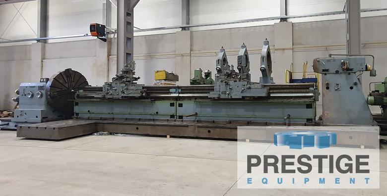 157" x 393" Poreba TZG 400, 100 RPM, 30 Ton Capacity, Threading, Taper, 100 HP, '80 #27429