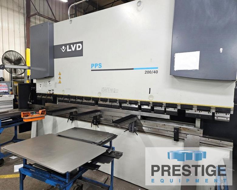 200 Ton LVD PPS 200/40, 157" OA, 124" BH,  LVD Touch Screen Control, Flush Floor, 29 HP, 2013, #43491