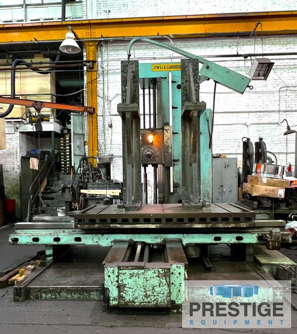 Giddings & Lewis 65-E4-T, 4" Spdl, X-84", Y-72", Z-30", W-44", 48" x 96" Tbl, Op. Pendant Ctrl, Ball Screws, #43383
