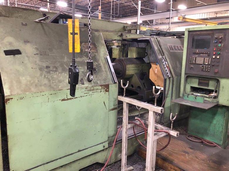 HELLER RFK 200/800/1 SINGLE HEAD CNC CRANKSHAFT MILLING MACHINE