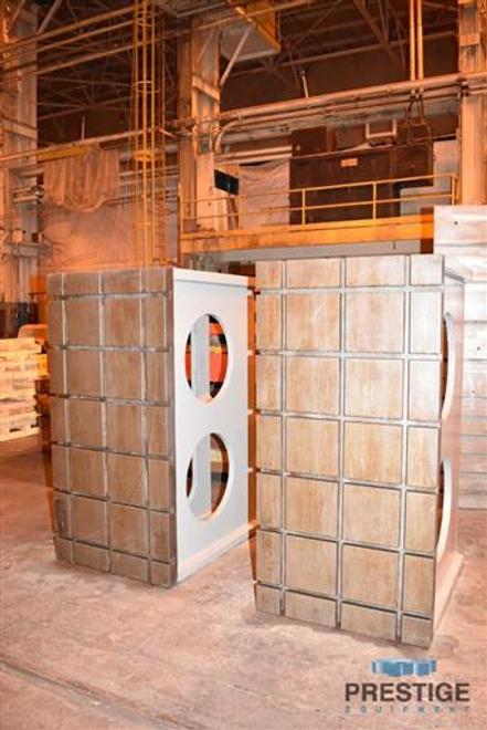 36" x 72" x 45" Giddings & Lewis T-Slotted Box Type Angle Plates (2-Available) #31411