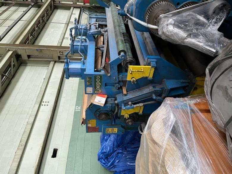 60" x .125" x 40,000Lb Stamco Loop Slitting Line