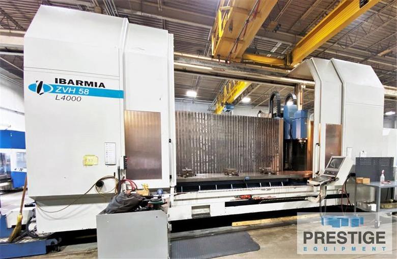 Ibarmia ZVH58 L4000 5-Axis , X-157", Y-39.4", 6000 RPM, 39" Dia. Rotary, Heidenhain 530 CNC, #32457