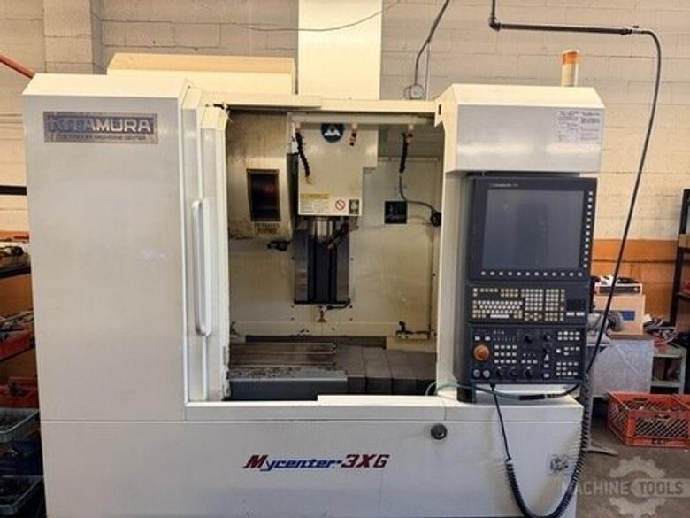 2015 Kitamura MyCenter 3XG CNC Vertical Machining Center, Arumatik-Mi CNC Control, 15K RPM Spindle, Renishaw Probing, Side Mount ATC