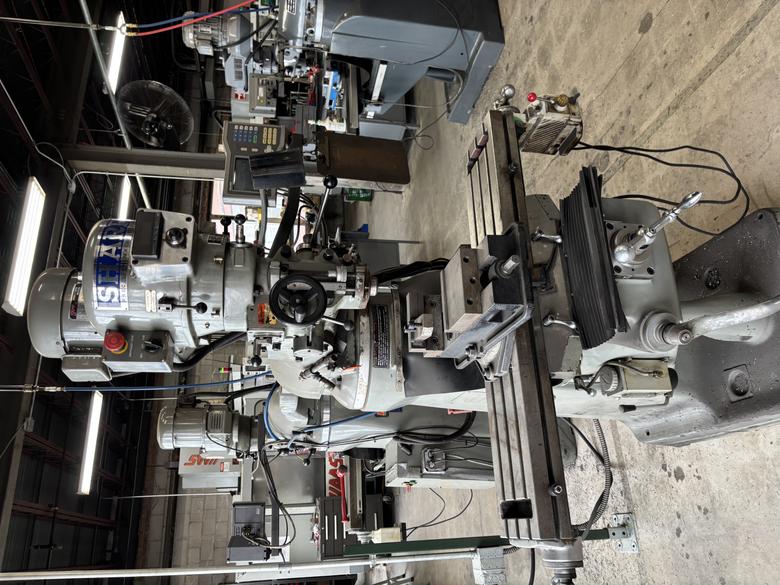 SHARP LMV/DVS, 9" x 42" Table, D.R.O., Digital Vari-Speed, 3 HP, 2008