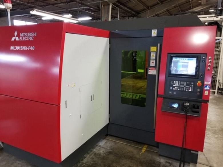 2015, 5x10, 4000 Watt Fiber Laser, Compact Load/Unload System
