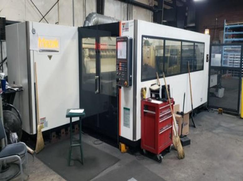 4000 WATT MAZAK OPTIPLEX 3015 LASER
MFG:2014 - APPOX: 7,000 CUT HOURS
NEW TURBO AND OPTICS APRIL 2019