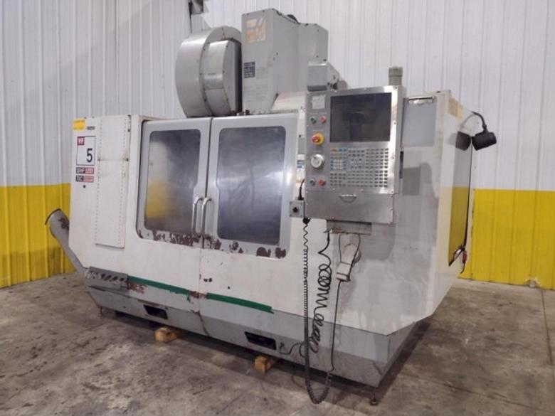 2006 HAAS VF5/40 CNC VERTICAL MACHINING CENTER: YOBRO #25768