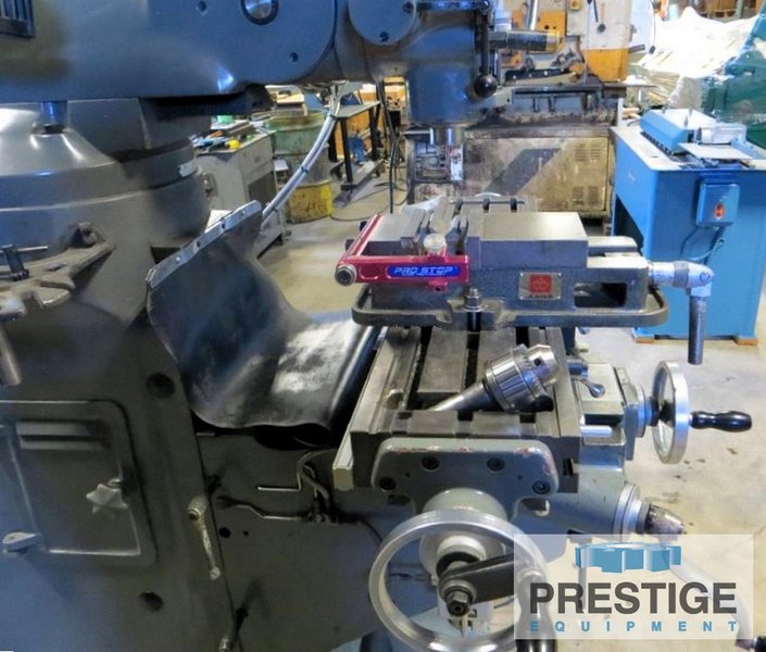 Supermax YCM-1-1/2 VS, 9" x 42" Tbl, X-32", Y-13", Z-5", 16" Knee Travel, 4,200 RPM, 2HP, Acu-Rite DRO, #43136
