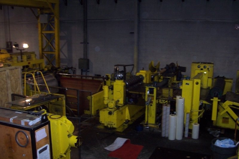 60" x .135" x 40,000Lb Stamco Loop Slitting Line