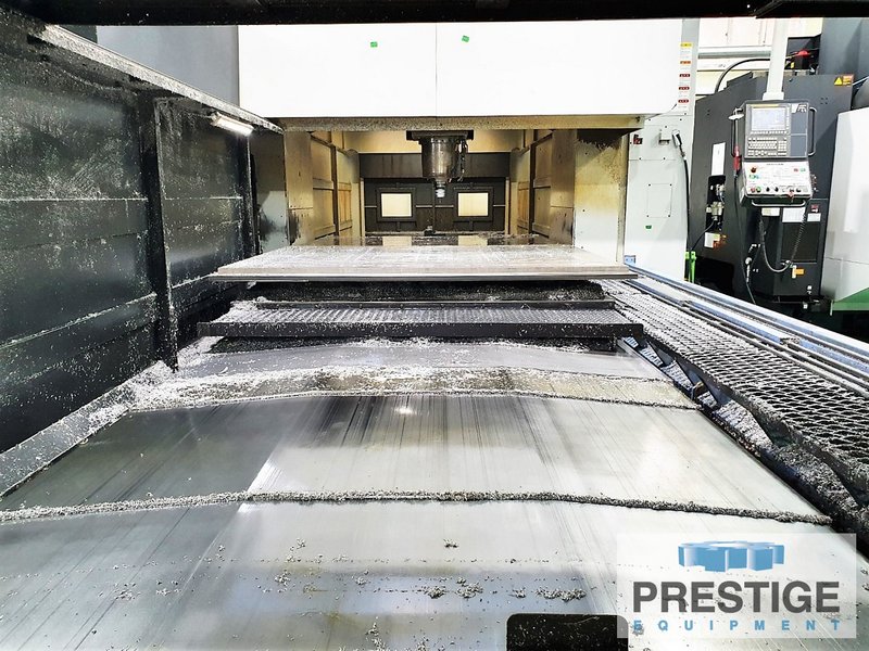 Doosan BM2035M, X-137", Y-80", Z-31.5", 12k RPM, 72" x 137" Tbl, 86" B.C, 40-ATC, Fanuc 31iB CNC, 40 HP, #32493