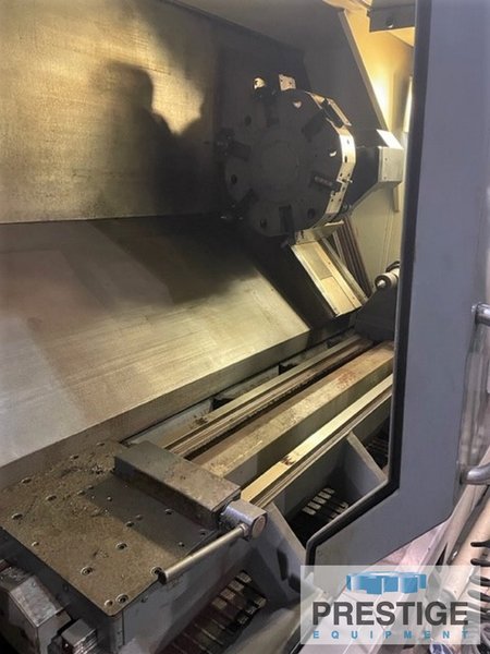 Haas ST-40L, 34.5" Swing, 80 Centers,  Live Milling, 15" Chuck, 12-Pos. Tailstock, Chip Conveyor, Presetter, 2013 #32450