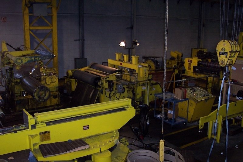 60" x .135" x 40,000Lb Stamco Loop Slitting Line