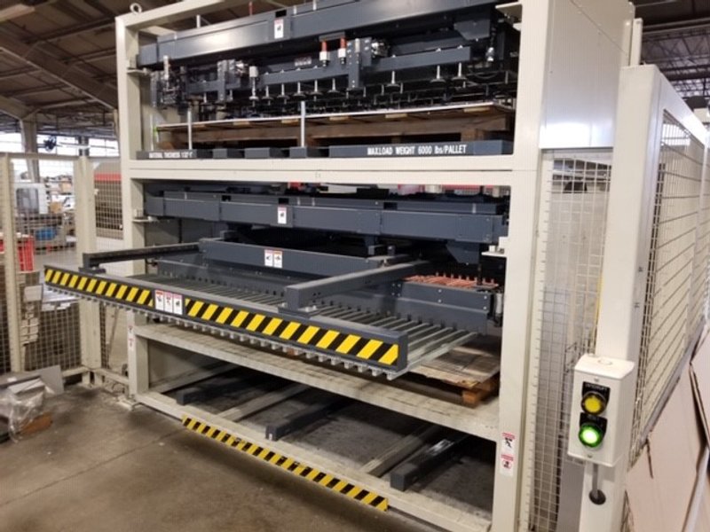 2015, 5x10, 4000 Watt Fiber Laser, Compact Load/Unload System