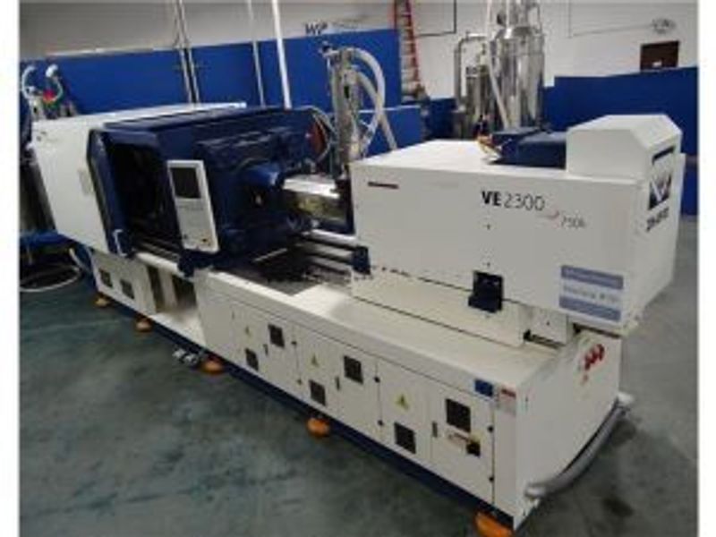EQUIPPED WITH 259 TON, 11 OZ, SIGMATEK CNC CONTROL, 36.6" X 34.6" PLATEN,MADE IN KOREA