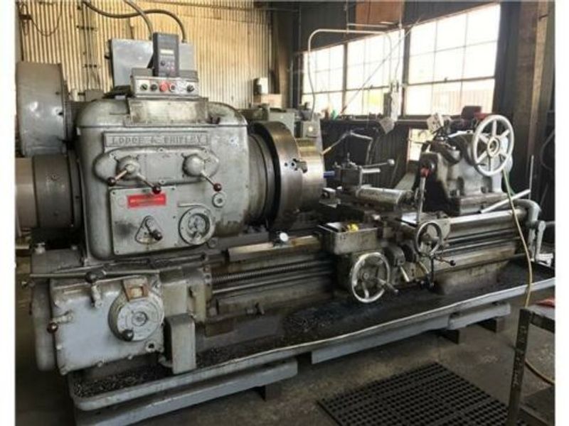 26" CHUCK, 15"X48" VDF DRIVE, 25 HP, 338 RPM, TAPER ATTACHMENT