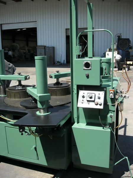 SP-888-48PNLC 4B / Table Diameter                          48”OD  13”ID  Hold Downs                                2 (1 broke)  Hold down disc                          16 7/8”  Hold down size                          20” O.D., 17” I.D.  Hole in the