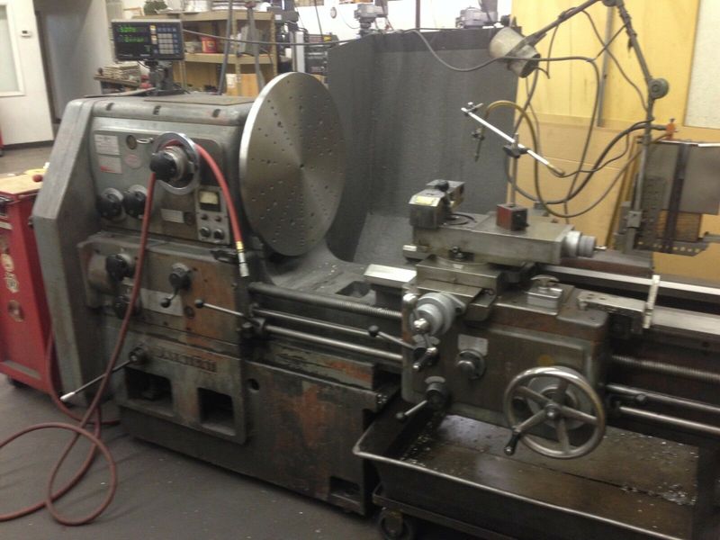 10 HP, 2" SPINDLE HOLE, 2 Chucks: 10" & 12" CHUCKS  30" X 52"  21" SWING, 30" IN GAP  1000 RPM