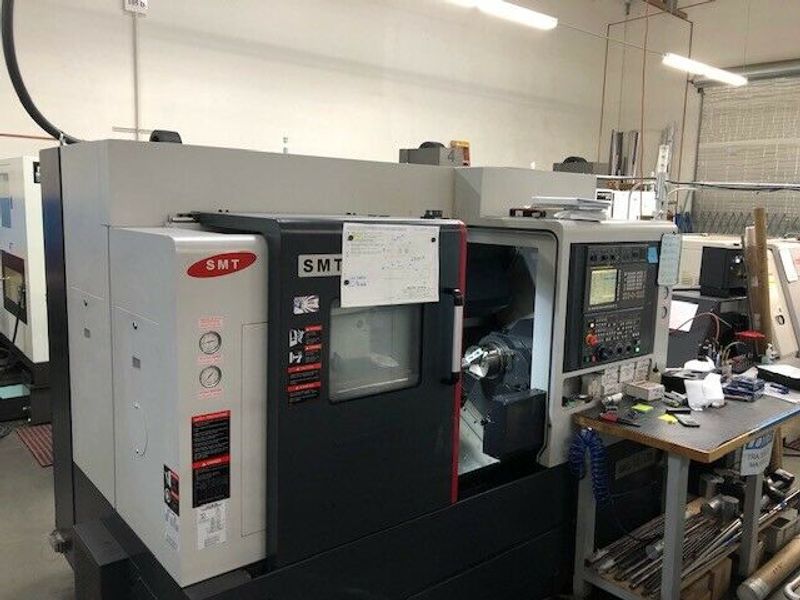 600 Hours Only 2018 SAMSUNG CNC SL-2000BSY CNC Lathe FANUC 0i-TF Y-AXIS SUB SPINDLE FULL C-AXIS LIVE TOOL 6 HOLDERS 6 live tooling holders- 2 single radial, 2 single axial, 1 double radial, 1 double axial opposed