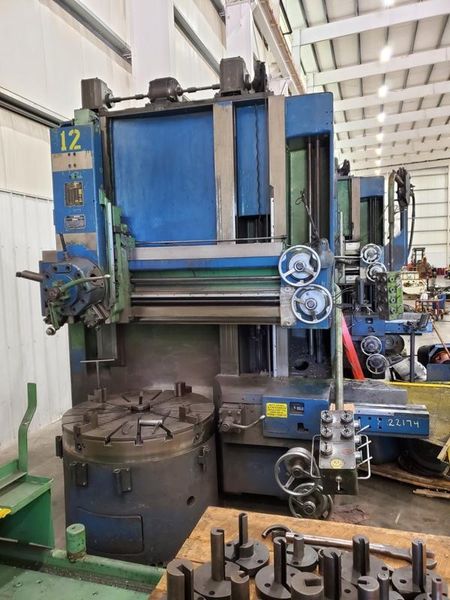 46" BULLARD CUTMASTER 75  VERTICAL TURRET LATHE
