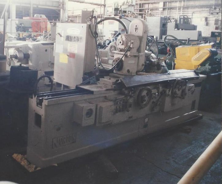 12" X 48" NORTON UNIVERSAL CYLINDRICAL GRINDER:  STOCK #5724