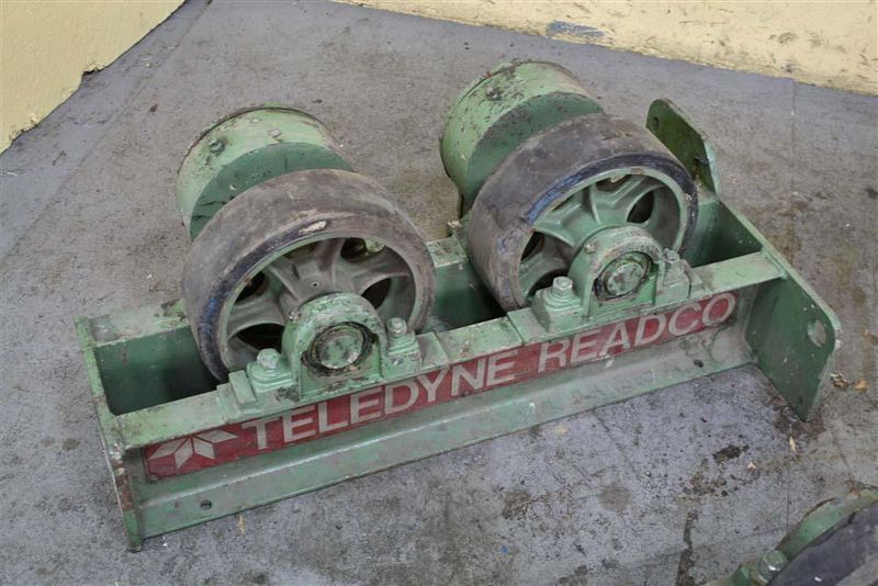 READCO IDLER TANK TURNING ROLLS:  STOCK #13407