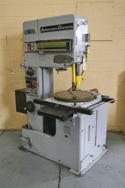 18' AMADA MODEL VAC-500 BANDSAW: STOCK #54558