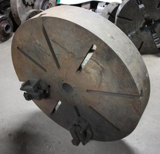 36' FACE PLATE TYPE CHUCK: STOCK #57433