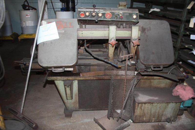 12' X 16' DOALL MODEL #C58 AUTOMATIC HORIZONTAL BANDSAW: STOCK #59469