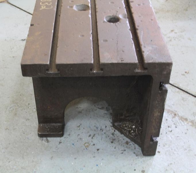 48' X 24' X 22' T SLOTTED BOX TABLE: STOCK #59836